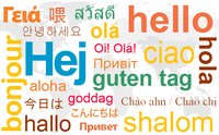 Image of 'hello' in different languages